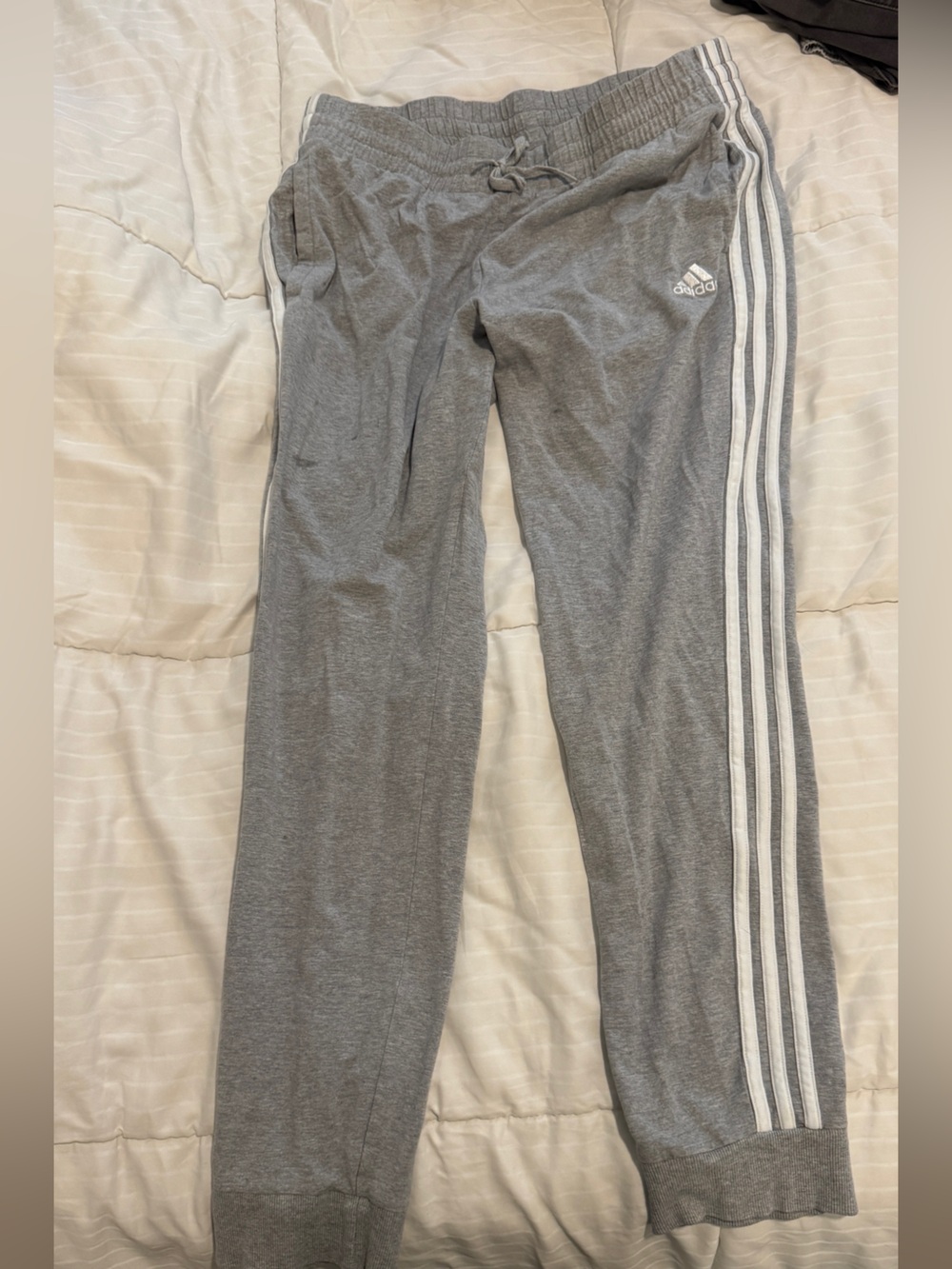 adidas Sweatpants with White Side Stripes